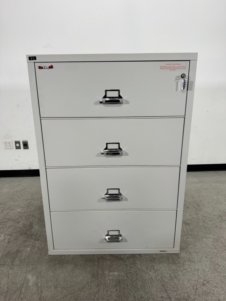 Image of FireKing 4 Drawer Fire Safe Filing Cabinet
